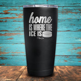 Home Is Where The Ice Is Coated Drinkware