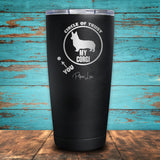Circle Of Trust Corgi Coated Drinkware