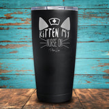 Kitten My Nurse On Coated Drinkware