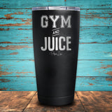 Gym & Juice Coated Drinkware