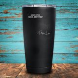 Nosey Little F#&@er Coated Drinkware