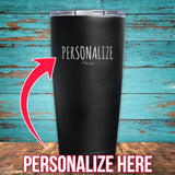 Custom Personalized Coated Drinkware