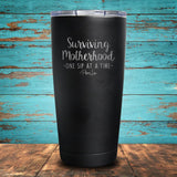 Surviving Motherhood Coated Drinkware