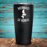 Mermaid Of Honor Coated Drinkware