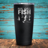Reel Girls Fish Coated Drinkware