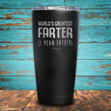 Worlds Greatest Farter Coated Drinkware