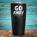 Go Away I'm Doing Mom Stuff Coated Drinkware