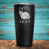 Cats & Tats Coated Drinkware