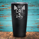 Crazy Cat Lady Coated Drinkware