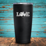 Bowling Love Coated Drinkware