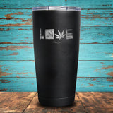 Weed Love Coated Drinkware