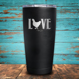 Chicken Love Coated Drinkware