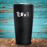 Country Music Love Coated Drinkware