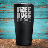 Free Hugs (for dogs) Coated Drinkware