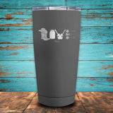 Country Music Love Coated Drinkware