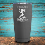 Mermaids Drink Mermosas Coated Drinkware