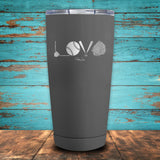 Baseball Love Coated Drinkware