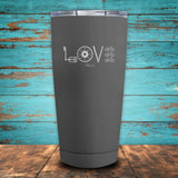 Cycling Love Coated Drinkware