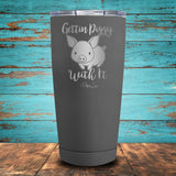 Gettin Piggy With It Coated Drinkware