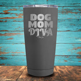Dog Mom Diva Coated Drinkware