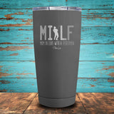 MILF - Mom in Love with a Fisherman Coated Drinkware
