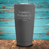 Surviving Motherhood Coated Drinkware