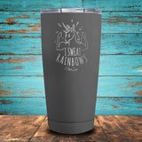 I Sweat Rainbows Coated Drinkware