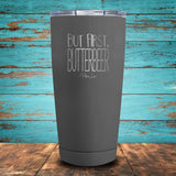 But First, Butterbeer Coated Drinkware
