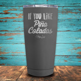 IF You Like Piña Coladas Coated Drinkware