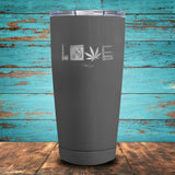 Weed Love Coated Drinkware