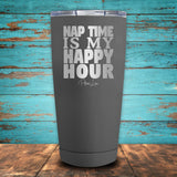 Nap Time is my Happy Hour Coated Drinkware