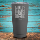 World's Okayest Boyfriend Drinkware