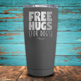 Free Hugs (for dogs) Coated Drinkware