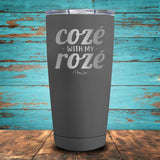 Cozé with my Rosé Coated Drinkware