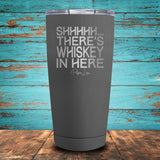 Shhhhh... There's Whiskey In Here Coated Drinkware