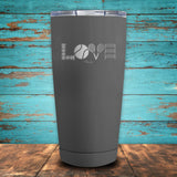 Tennis Love Coated Drinkware