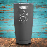 Nurse Life Coated Drinkware
