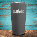 Bowling Love Coated Drinkware