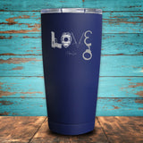 Police Love Coated Drinkware