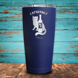 Catbernet Coated Drinkware