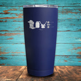 Country Music Love Coated Drinkware