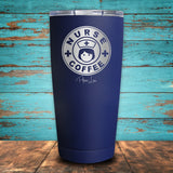 Nurse Coffee Coated Drinkware