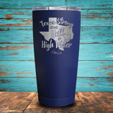 Texas Strong Coated Tumbler