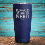 Book Nerd Coated Drinkware