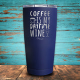 Coffee Daytime Wine Coated Drinkware