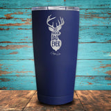 Best Buckin' Dad Coated Drinkware