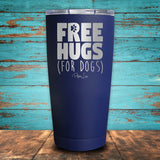 Free Hugs (for dogs) Coated Drinkware