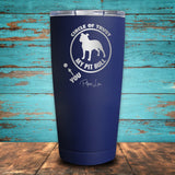 Circle Of Trust Pit Bull Coated Drinkware