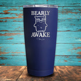 Bearly Awake Coated Drinkware