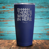 Shhhhh... There's Whiskey In Here Coated Drinkware